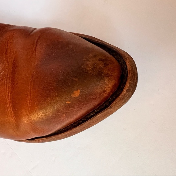 Frye Leather Booties "Billy Shootie” Chestnut color Size 10 - Picture 6 of 14
